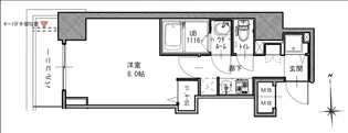 S-RESIDENCE谷町五丁目【2階】の間取り