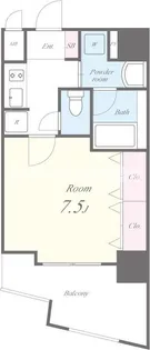 セイワパレス森ノ宮中央【5階】の間取り