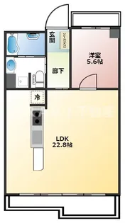 ストークマンション長堀【3階】の間取り