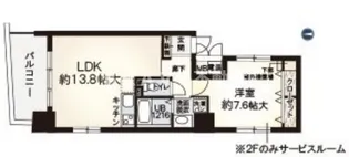 アルデールヒル内久宝寺【8階】の間取り