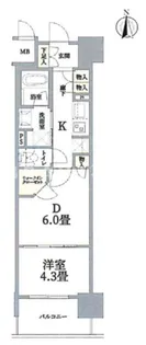 ブランズ大阪本町【2階】の間取り