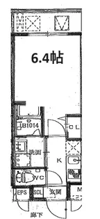 エルプエンテ緑橋【3階】の間取り