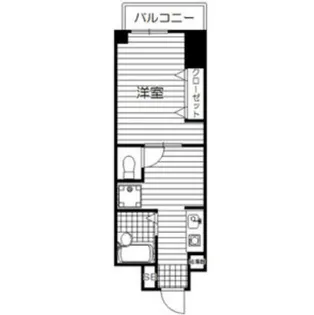 YKマンション【5階】の間取り