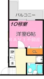 サンライン成育【6階】の間取り