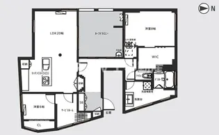 徳原マンション【3階】の間取り