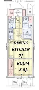 レオンコンフォート本町東Ⅱ【3階】の間取り