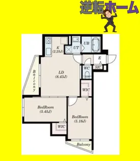 Diore Residence Sapporo【5階】の間取り