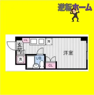 アルファビル大通西17【4階】の間取り