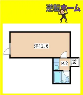 全国ビルニューオリンピア(810)【8階】の間取り
