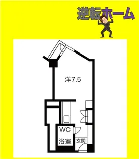 平岸パークマンション【7階】の間取り