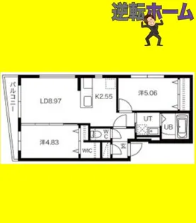 Sotine手稲(ソティーヌ手稲)【3階】の間取り