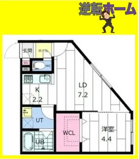 club premier発寒【1階】の間取り