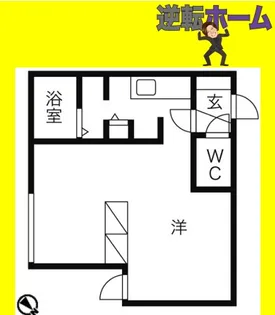 カメリア南郷【3階】の間取り