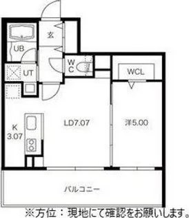 LIEN MARUYAMA(リアンマルヤマ)【3階】の間取り