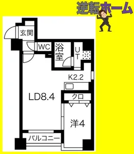 ノヴァ裏参道【2階】の間取り