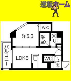 クラッセ北大前【1階】の間取り