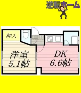 第一辻口荘【2階】の間取り