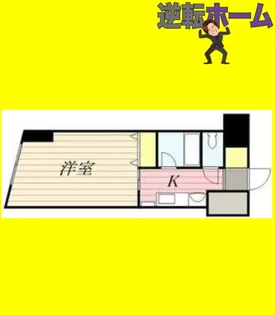 メゾン・ド・シャンブル【8階】の間取り