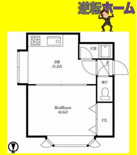 ハイツエリックス【2階】の間取り