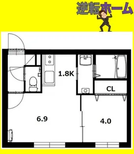 アリアオーパス【3階】の間取り