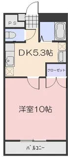 サニーコスモⅡ【1階】の間取り