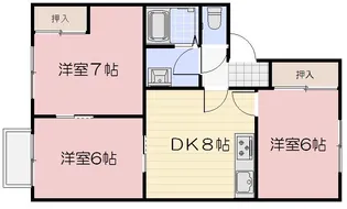 コーポ高木【2階】の間取り