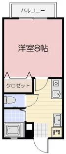 ダンディライオン西市【1階】の間取り