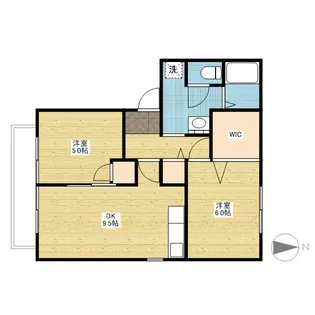 エステートSAKI【1階】の間取り