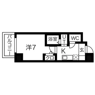 リアライズ代官町【12階】の間取り