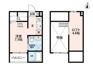 Dolce(ドルチェ)【2階】の間取り