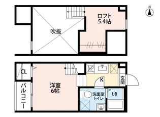 アヴニール・モンテ(アヴニールモンテ)【1階】の間取り