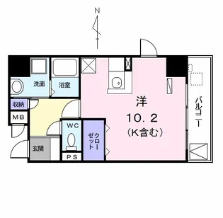 ベル アンジュ【3階】の間取り