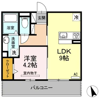 Loco☆MocoⅢ【2階】の間取り