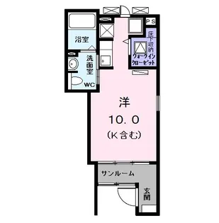 エテルノ・プラシード Ⅱ【1階】の間取り