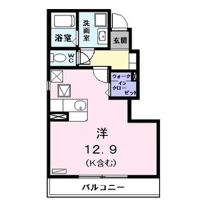アルビレオ【1階】の間取り