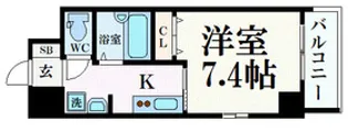 GP栄本町通り【7階】の間取り
