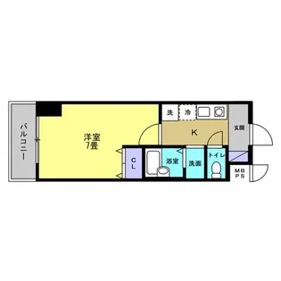 リアライズ黄金【3階】の間取り