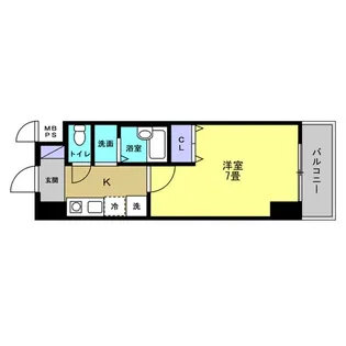 リアライズ黄金【8階】の間取り