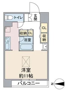 ラクロア【2階】の間取り