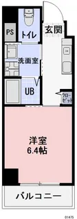 ワイズタワー新栄【6階】の間取り