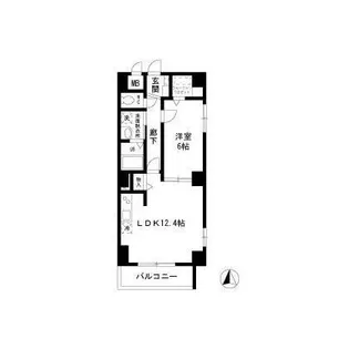 P-SQUARE Shumoku【8階】の間取り