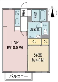 ベルコリーヌ【2階】の間取り