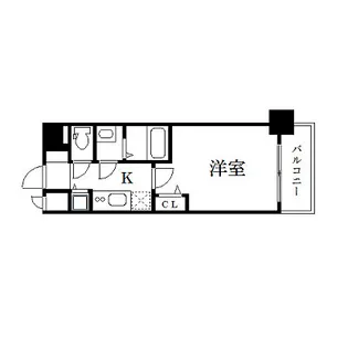 プレサンス鶴舞公園セラヴィ【11階】の間取り