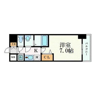 プレサンス鶴舞公園セラヴィ【9階】の間取り
