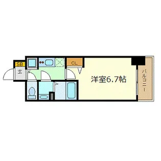 プレサンス金山デュアル【13階】の間取り