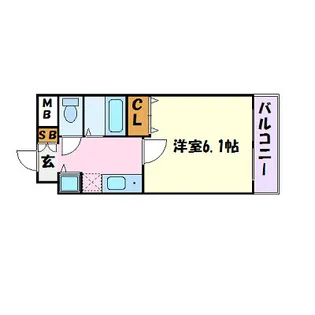 プレサンス覚王山D−StyleⅡ【8階】の間取り