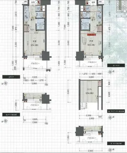 プレサンス金山グリーンパークス【6階】の間取り