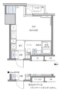 パークアクシス新栄【6階】の間取り