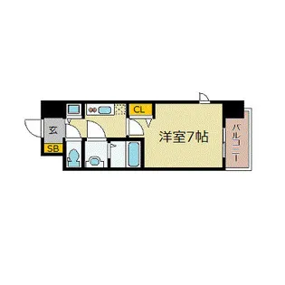 プレサンス久屋大通公園エアリー【3階】の間取り