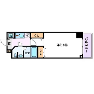 セノアタワー泉【5階】の間取り